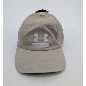 Under Armour Adjustable Strap Dad Hat OSFM Khaki UA Free Fit NWT